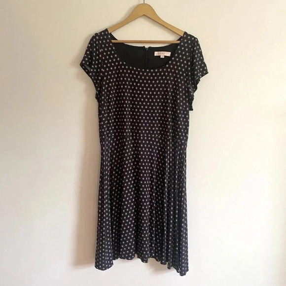 Ann Taylor Loft Floral A Line Dress - Picture 2 of 12